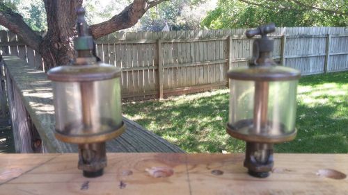 Consolidated Brass Co. Detroit X12A2 Drip Oilers - Pair