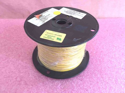 500 FT 20 gauge AWG UL1015 Stranded Copper WIRE yELLOW **NEW**