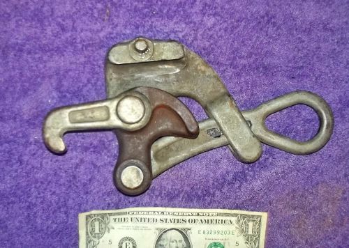 VINTAGE M.KLEIN &amp; SONS 1625-20 WIRE/CABLE PULLER CHICAGO USA