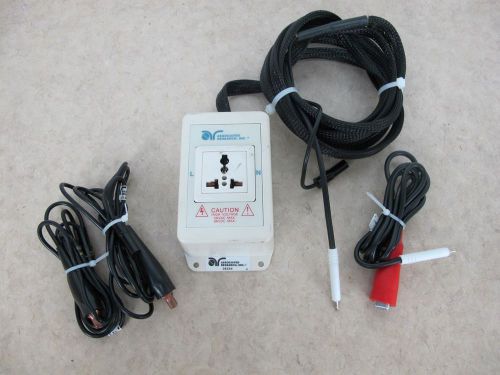 Associated Research 36544 Hi Voltage HV Adapter Box for AR Hipot Tester w/Leads