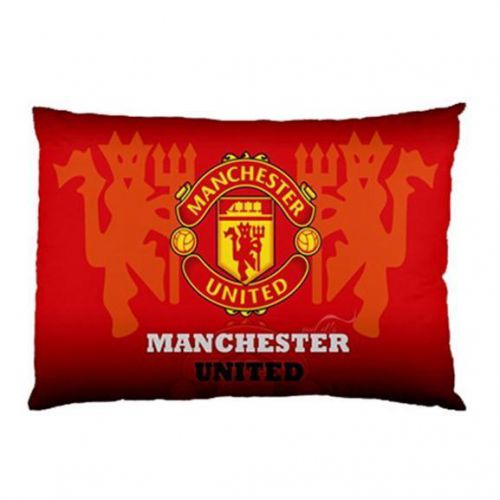 New Manchester United Pillow Case Comfort and Stylish 100 % Polyester