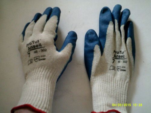 12 Pairs Heavy Duty Premium Palm Coating Work Gloves size 8