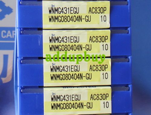 10PCS/BOX SUMITOMO  Carbide Inserts WNMG080404N-GU AC830P WNMG431EGU NEW In Box