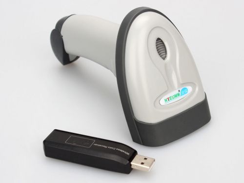 2.4g usb wireless handheld laser barcode pos scan bar code scanner scan reader for sale