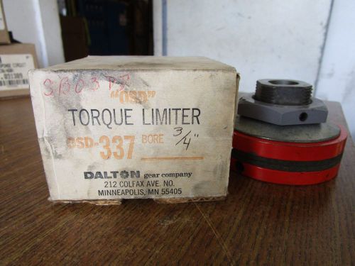 New dalton torque limiter osd-337 1&#034; bore for sale