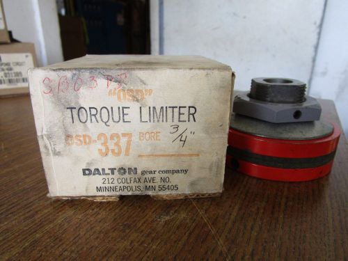 NEW DALTON TORQUE LIMITER OSD-337 1&#034; BORE