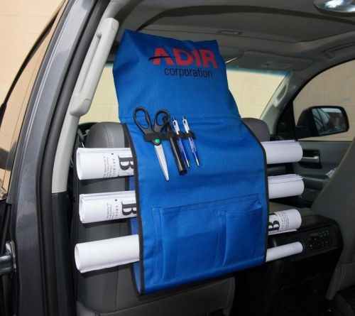 Adir Car Plan Holder w Pockets 642 Plans &amp; Blueprint Car Holder NEW
