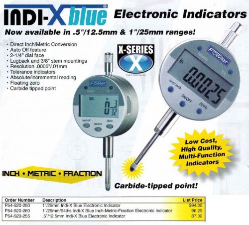 FOWLER electronic indicator  #54-520-250