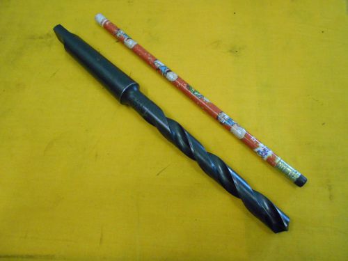 2 morse taper shank 1/2&#034; x 8&#034; drill bit lathe mill mt tool cle forge usa for sale