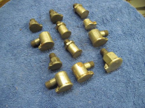 COLLECTION OF 12 VINTAGE LUBRICATOR OILER FOR HIT AND MISS ENGINES