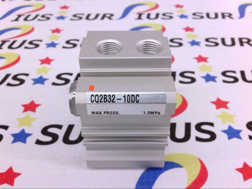 NSOP SMC 32MM BORE 10MM DOUBLE ACTING PNEUMATIC CYLINDER CQ2B32-10DC
