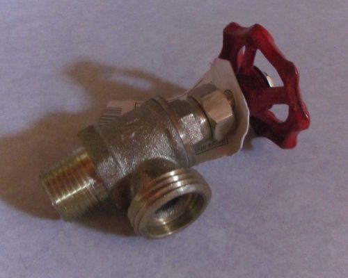 LDR Brass Boiler Drain Valve 1/2&#034;  020 7203 Plumbing Building Supplies NEW