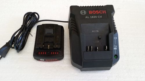 14.4 V Original Bosch li-io battery and charger
