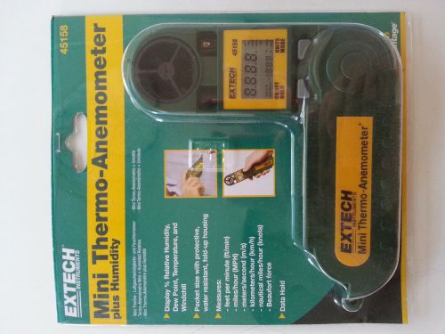 Extech 45158 Mini Thermo-Anemometer and Humidity and temperature