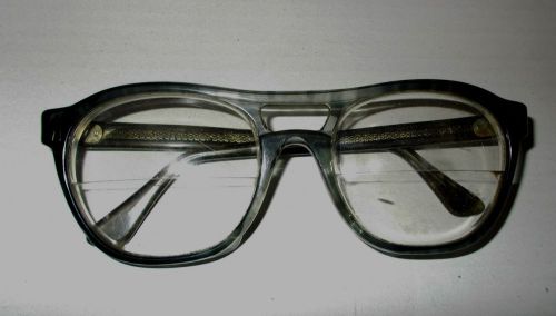 2 Pr Safety Glasses 60&#039;s-70&#039;s Titmas Z87 4 1/2 American Opticall PZ 07