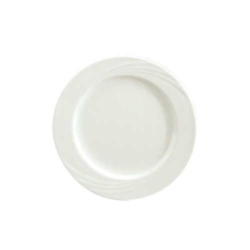 Schonwald 9180016 Donna 6-1/4&#034; White Porcelain Plate - 12 / CS