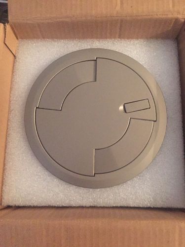 Wiremold 8atcnk evolution series 8&#034; recessed poke through assembly nickel for sale