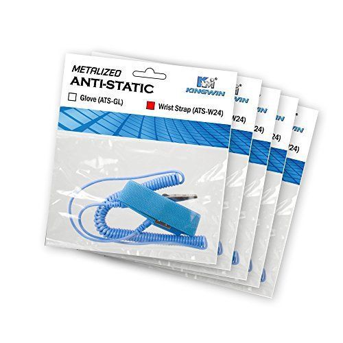 Brand new kingwin anti-static wrist strap ats-w24x5 multi-pack for sale