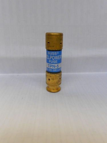 COOPER BUSSMANN TPN-5 TELPOWER FUSE