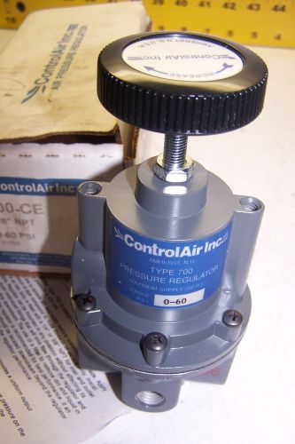 NEW CONTROLAIR INC. 700-CE PRESSURE REGULATOR 3/8&#034; NPT 0-60 PSI