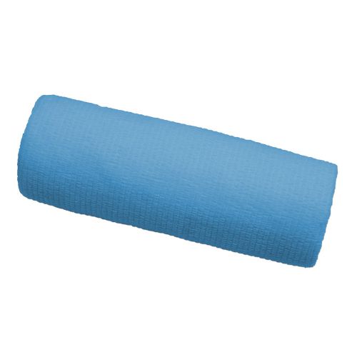 Sensi-Wrap Self-Adherent Bandage Latex Free 6&#034; x 5 yds Light Blue(2 Rolls) #3219