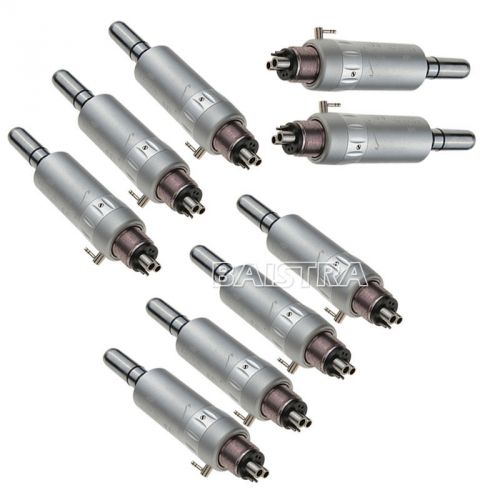 9 X NSK Style Dental  E-type Air Motor Low Speed Handpiece 4 Hole EX-203C-M4S-D