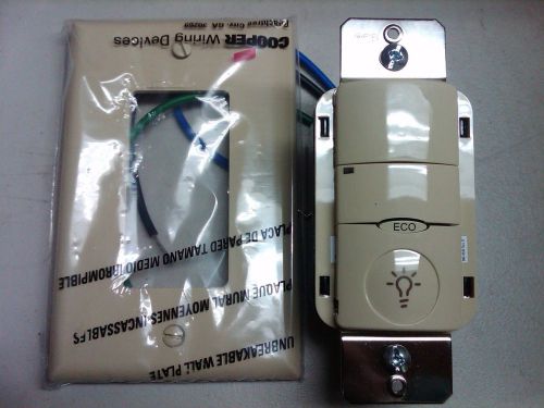 Ivory Greengate Wall Switch Sensor ONW-P-1001-MV-V Neoswitch. PIR Occupancy