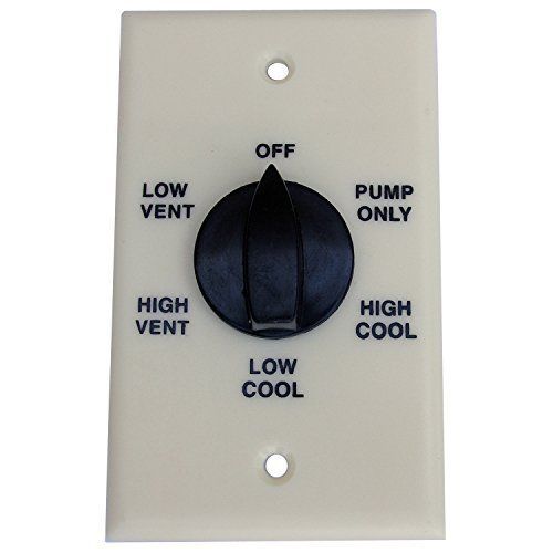 Lasco 36-0233 evaporative water cooler thermostat with two speed six position sw for sale