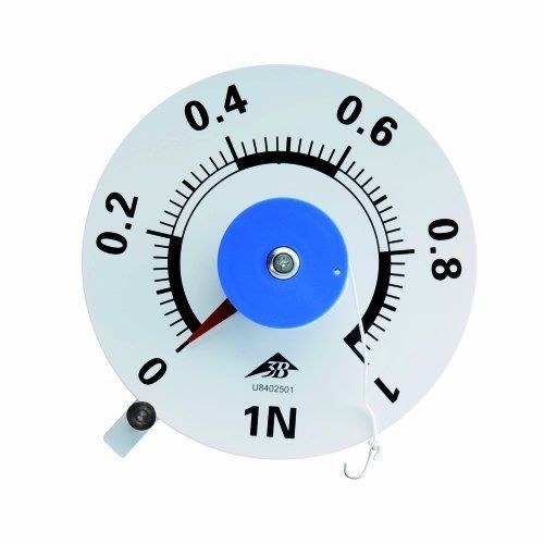 3B Scientific Dynamometer with 200mm Round Dial  1 N Range  0.02 N Graduation