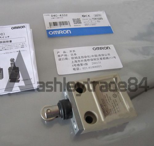 NEW IN BOX OMRON Limit Switch D4C-4332