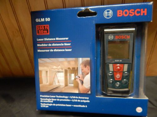 New bosch glm 50 laser distance measurer for sale