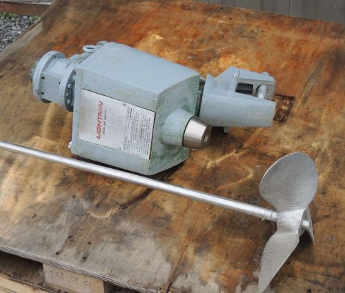 3 hp clamp on mixer, lightnin, variable speed, air mixer for sale