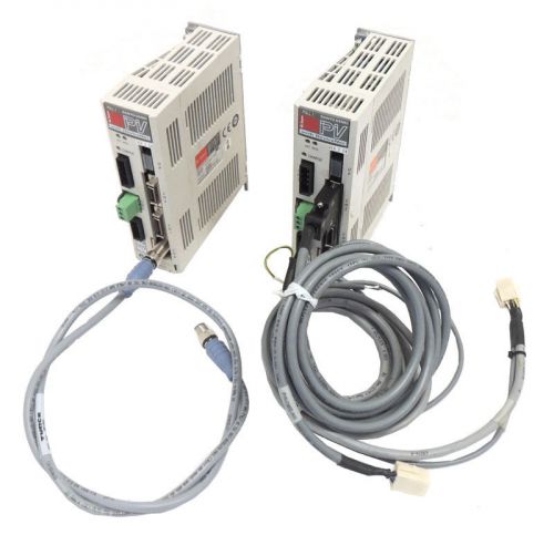 Lot 2 Sanyo Denki Servo Amplifier Drive &amp; DeviceNet &amp; Cable PV2A015SMT1P50A01