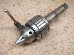 Jacobs 18N Super Ball Bearing Drill Chuck 1/8 - 3/4&#034;  with No. 4 Morse Taper