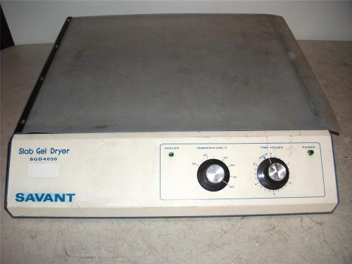 Savant Slab Gel Dryer SGD4050