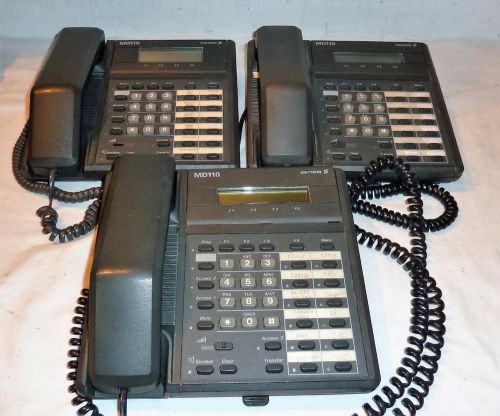 Lot of 3 Ericsson Dialog 2631 DBC 631 002/801 Digital Business Telephones