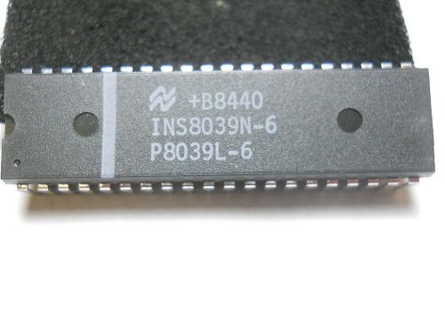 INS8039N-6 Microcontroller (QTY 10 ea)K32