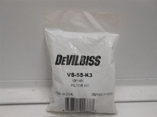 Devilbiss vs-55-k3 191961 filter kit for sale