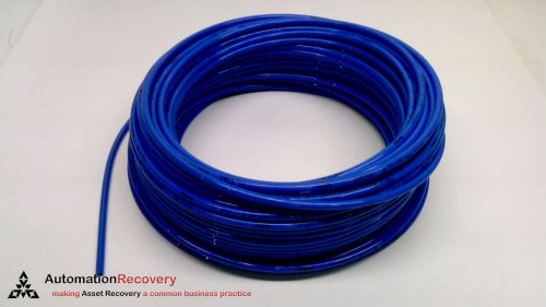 FESTO PUN-6X1-BL, PLASTIC TUBING, 4MM I.D, BLUE, 50M, NEW* #218606