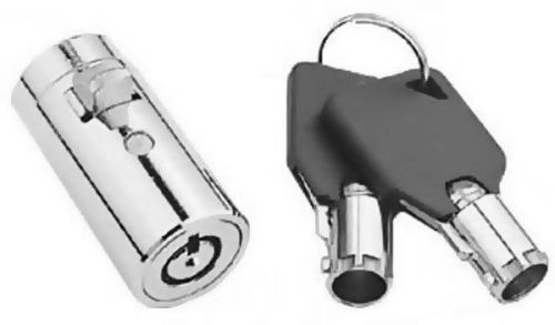New soda snack vending t-handle plug lock keyed alike with 2 keys and key covers for sale