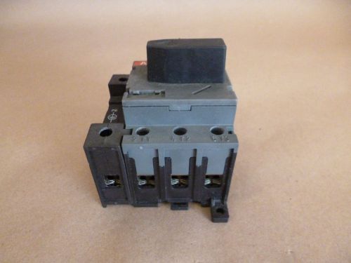 ABB IEC 947-3 DISCONNECT SWITCH INTERRUPTER 600VAC 60A