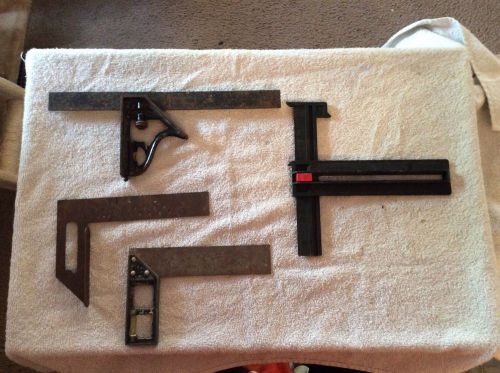 Lot of four tool squares