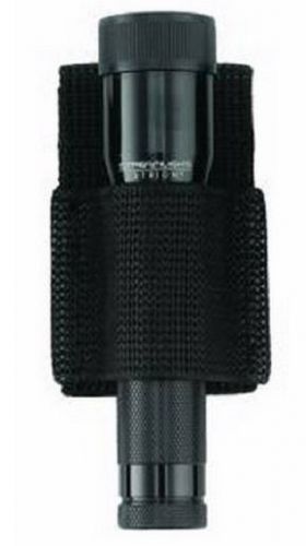 Aker Leather C954S Flashlight Holder Open Black Small For Streamlight/Scorpion