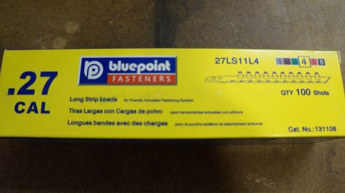 Bluepoint fastners .27 cal yellow - 10 strips, 100 shots powder actuated hilti for sale