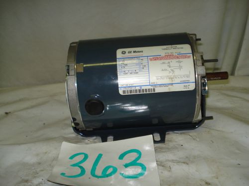 G.e. motor, h141, .33hp, 1725rpm, 48 frame, 230vac, teao, 1ph, 5kh36nn37gs, ge for sale