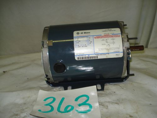 G.E. motor, H141, .33hp, 1725rpm, 48 frame, 230vac, TEAO, 1ph, 5KH36NN37GS, GE