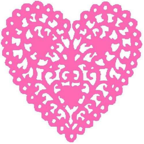 30 Custom Pink Tribal Heart Personalized Address Labels