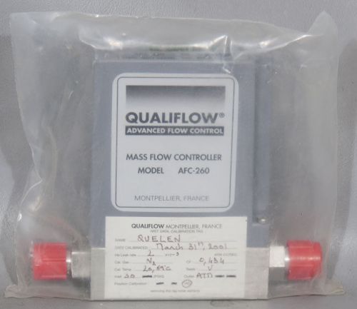 NEW Qualiflow AFC 260 NF3 500 sccm Mass Flow Controller MFC, ASM PN: 845003828
