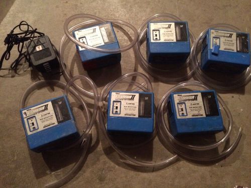 Gilian BDX 2  BDX II Abatement Air Sampler Pump. Lot Of 6. Comes With 1 Charger