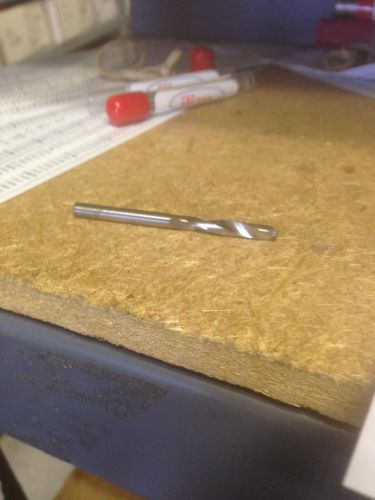 #24 carbide screw machine length drill 135d split pt for sale